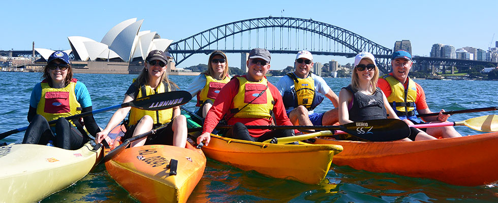 kayaking tours sydney