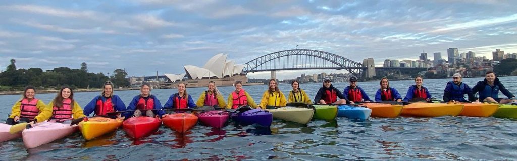 Ozpaddle Sydney Harbour - Team Building